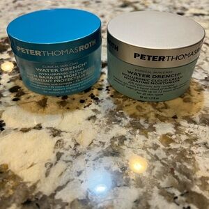Peter Thomas Roth Water Drench Hyaluronic Cloud Cream - Blue and Silver